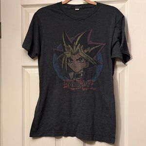 Men's Anime Yu-Gi-Oh Graphic Tee - Dark Gray